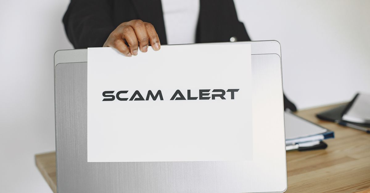 Online scam recovery